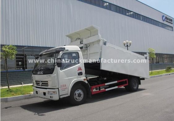 directly sales 5 tons capacity dump garbage truck