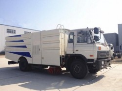 Dongfeng153 6m3 road sweeper truck
