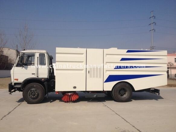 Dongfeng153 6m3 road sweeper truck