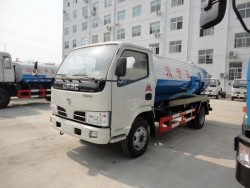 dongfeng 4m3 sewage sucking truck