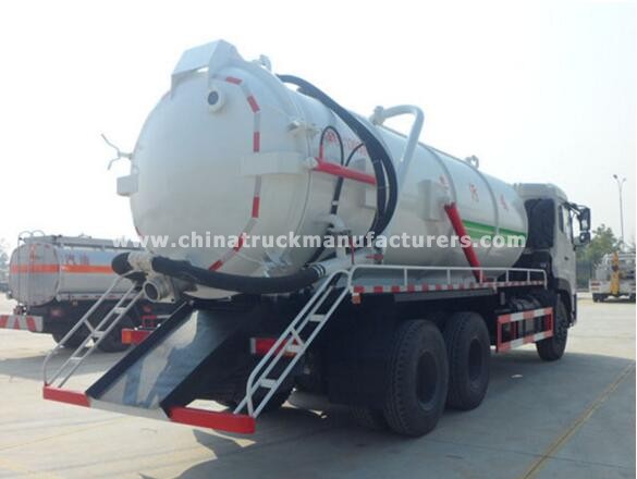 Dongfeng 6x4 12-16cbm sewage drainage truck