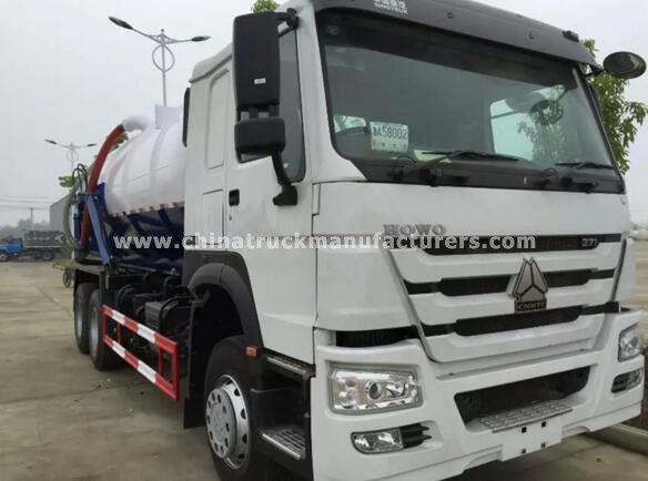 Howo 6*4 right hand drive sewage suction truck