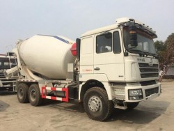 SHACMAN 8-12 cubic concrete mixer truck