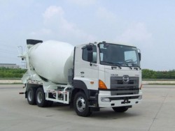 Guangqi HINO 8-10CBM concrete mixer truck
