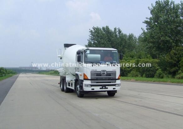 Guangqi HINO 8-10CBM concrete mixer truck