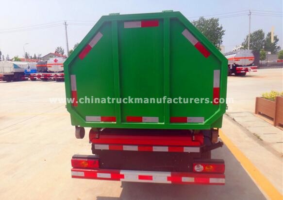 Changan mini 4*2 detachable container garbage Truck