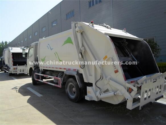 9-12tons DFAC 4*2 garbage compactor truck