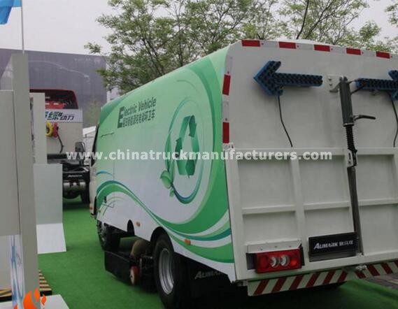 Foton Aumark 4x2 Pure electric Compactor garbage truck