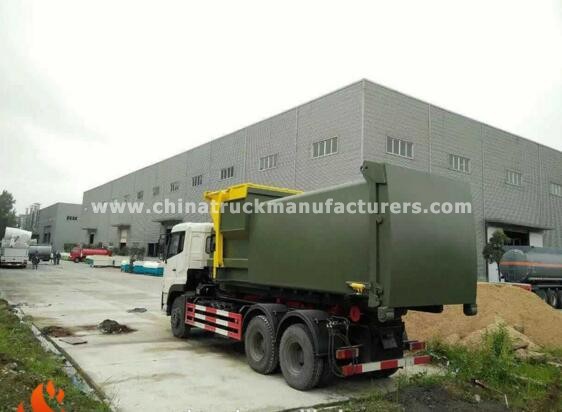 16000Liters Dongfeng Sealed and Independently Mobile Compression Refuse Station