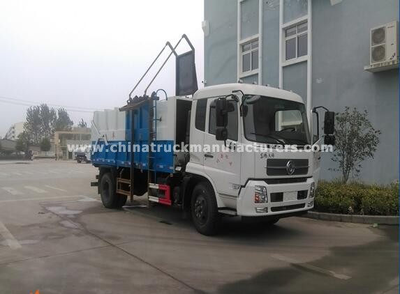 Dongfeng tianjin 4*2 15m3 docking garbage truck