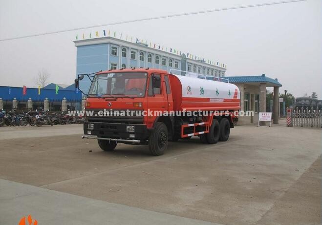 6x4 Dongfeng 210HP 18~20 cbm water tank trucks
