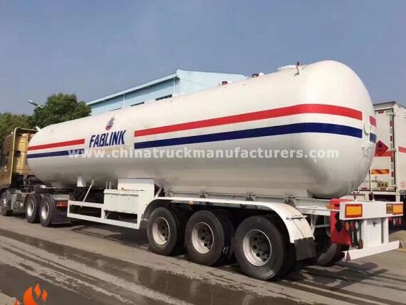 3 axles semi trailier 59.5 m3 Propane LPG tanker