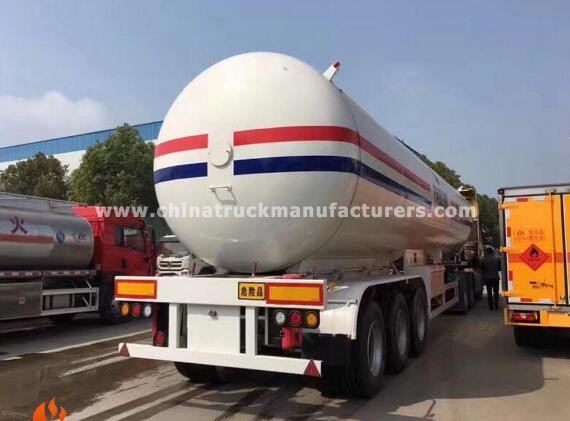 3 axles semi trailier 59.5 m3 Propane LPG tanker