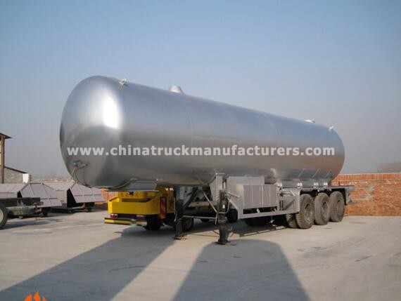 50000 liters 25ton lpg tanker trailer