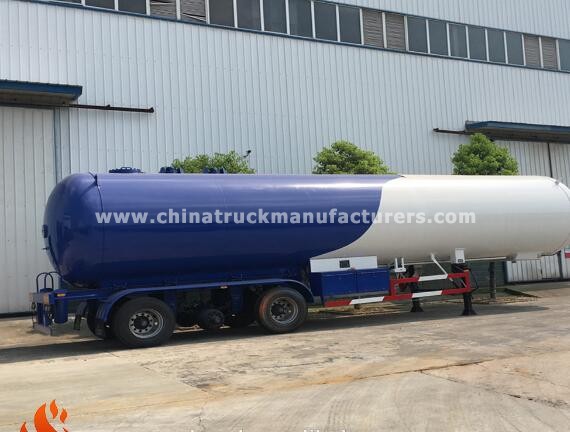 50000 liters 25ton lpg tanker trailer