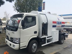 1500 gallons mobile cooking gas station lpg gas tank truck