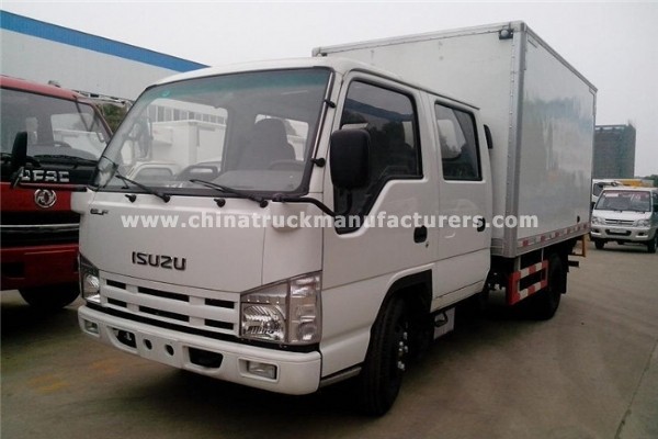 japan brand 4X2 4 Tons Refrigerated cold room van truck