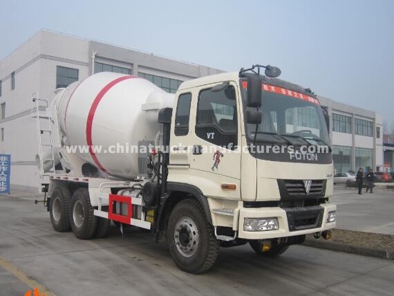 foton 6x4 12-14cbm cement mixer truck
