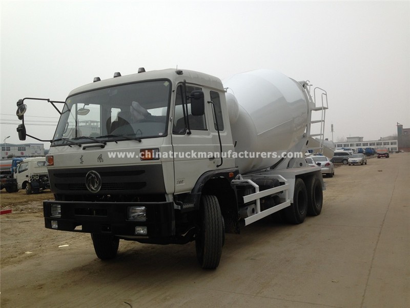 6x4 Dongfeng 9 m3 cement mixer truck