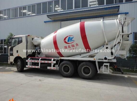 FAW 10m3 concrete mixer truck
