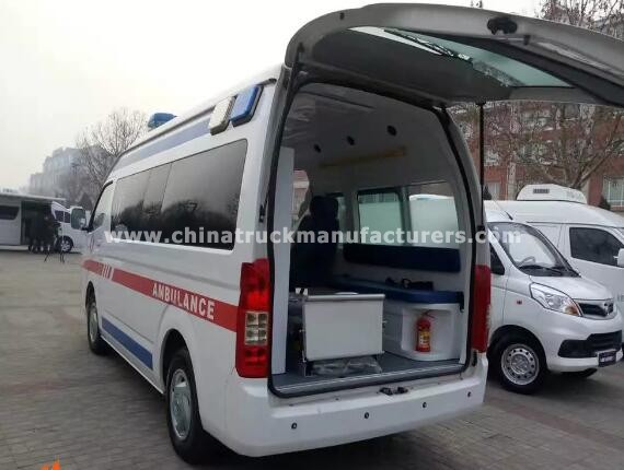 China Diesel ICU Ambulance Car