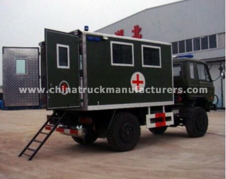Dongfeng 4x4 Off-Road Military Ambulance Car 4WD Emergency Medical Vehicle
