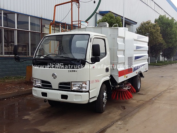 DongFeng 5000-6000L Vacuum road street sweeper machine truck
