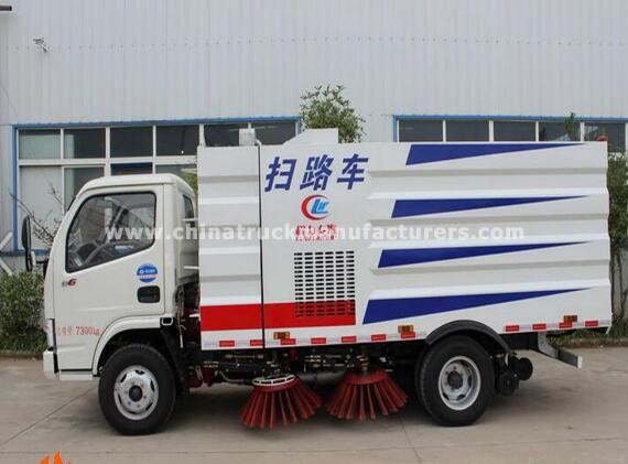 DFAC 4x2 RHD LHD mini vacuum road sweeper truck
