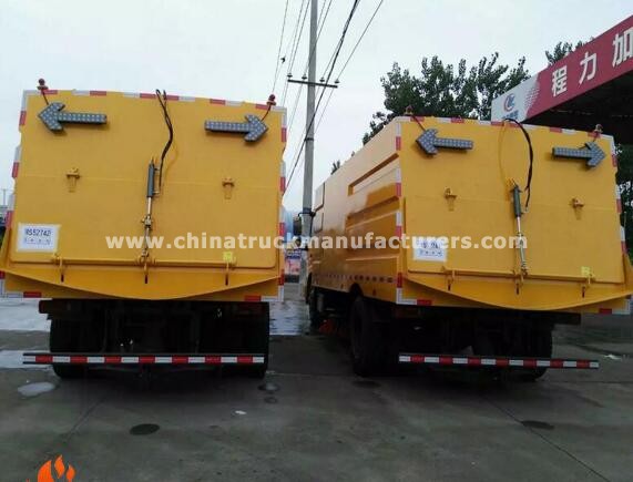 DONGFENG TIANJINl 4x2 LHD road sweepers truck