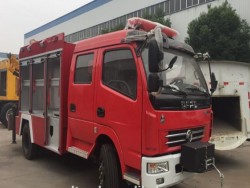 DongFeng double cabin hot-selling fire truck for rescue vehicles