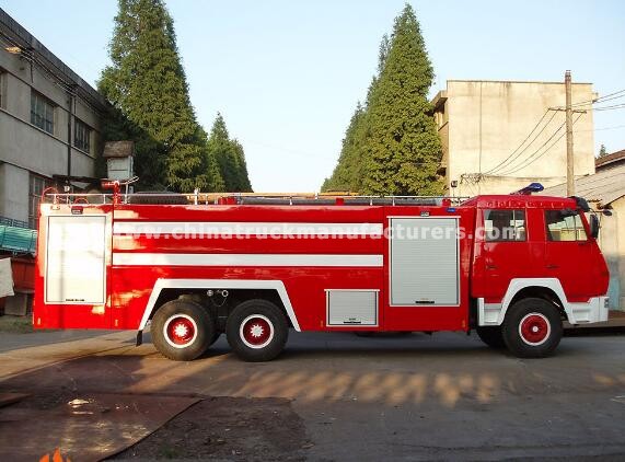 shacman 6*4 12000L water and foam tank fire engine truck