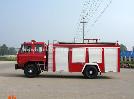 Euro3 4*2 190hp water foam fire fighting truck