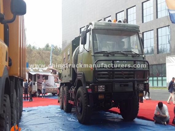SHACMAN 6x6 Multifunction Army Military Rescue Truck
