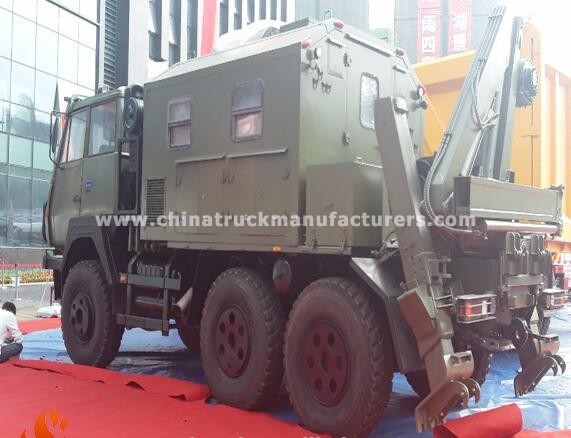 SHACMAN 6x6 Multifunction Army Military Rescue Truck