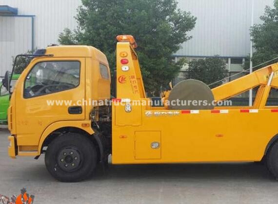 dongfeng 5t light duty towing vehicle 4x2 wrecke