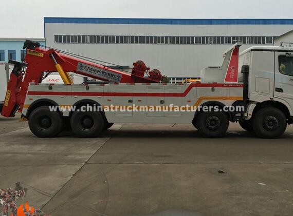 8x4 12wheels 50 tons rotator wrecker tow truck