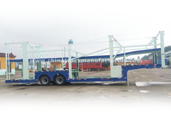 Long Distance Enclosed Vehicle Transport Car Carrier semi Trailer