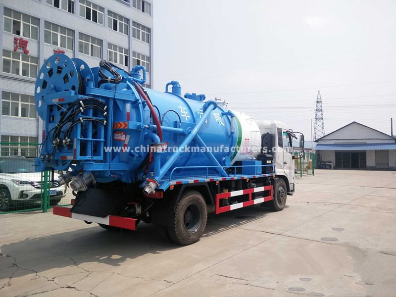 Dongfeng 14m3-18m3 sewage suction truck