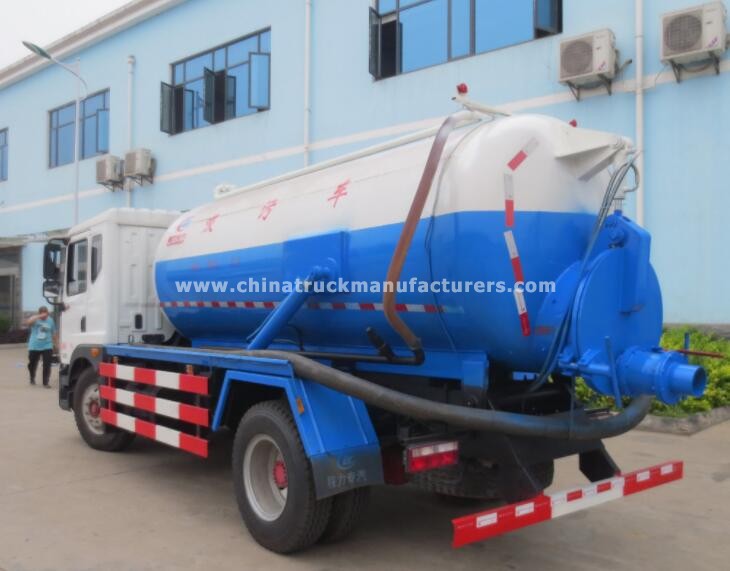 10000 litres liquid waste sewage vacuum suction truck