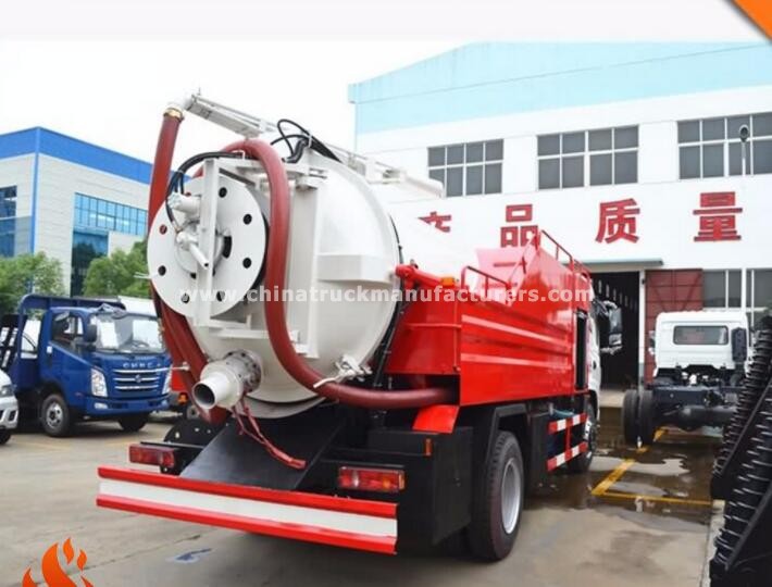 DF 4x2 6 wheel 10000 liters dongfeng sewer dredging truck