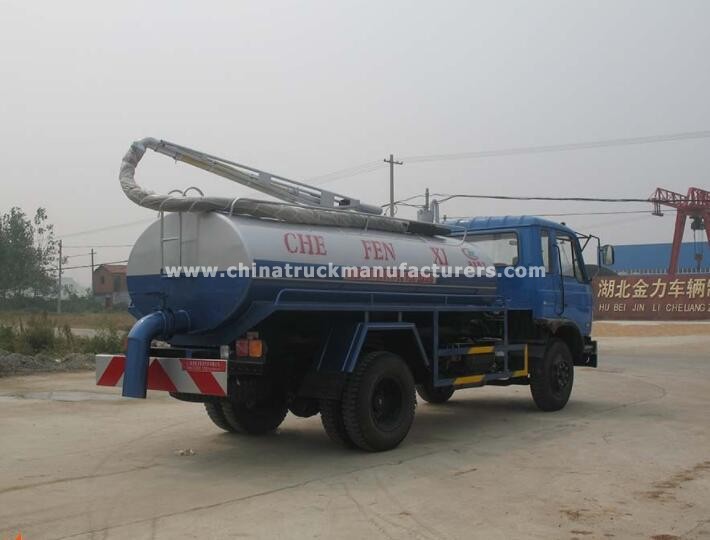 10m3 Dongfeng fecal suction truck