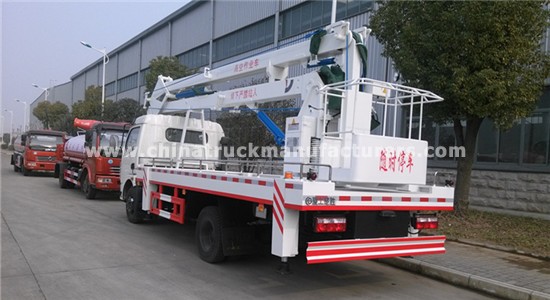 Dongfeng 4x2 18m high altitude operation bucket truck