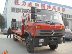 Dongfeng 10 ton right hand driving 4x2 low flatbed truck