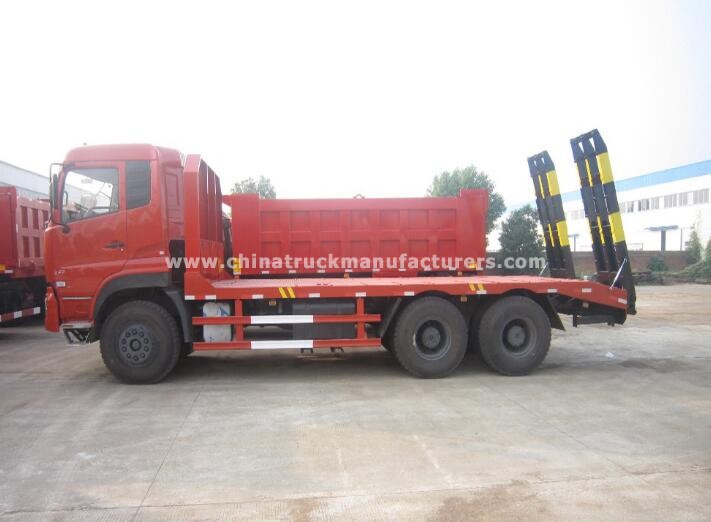 14 tons DONGFENG 6*4 Flat Transport Truck