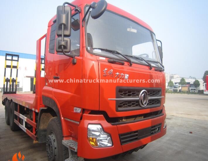 14 tons DONGFENG 6*4 Flat Transport Truck