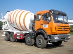 BEIBEN 8X4 concrete mixer truck 16cbm Euro 3