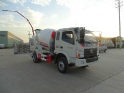 Forland 4x2 4m3 concrete mixer truck