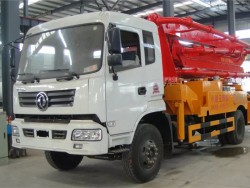 Dongfeng 4x2 35m concrete boom pump truck