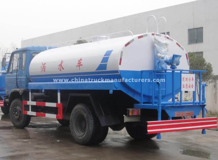 DONGFENG 4X2 10000 Liters water tank truck