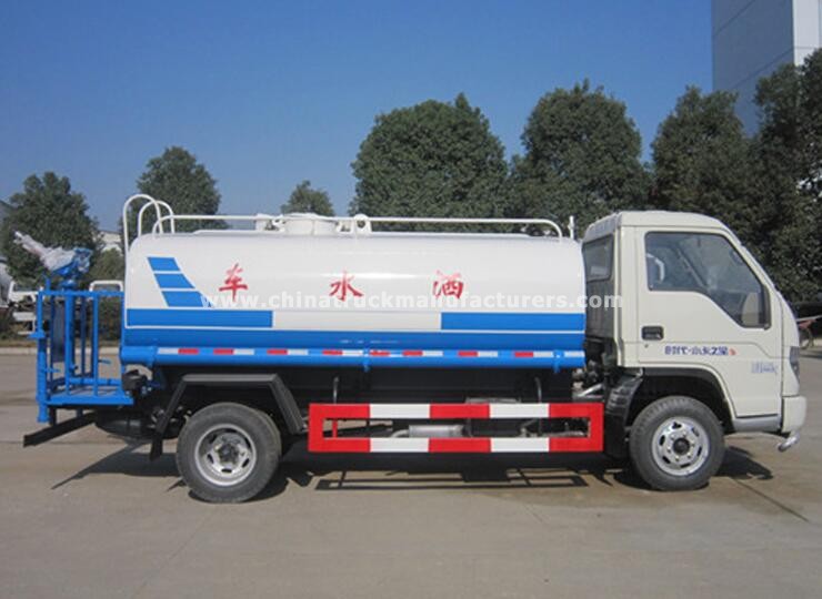 FOTON 4X2 5000 Liters water tank truck